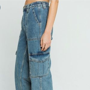 Urban Outfitters Skater Cargo Denim Jeans